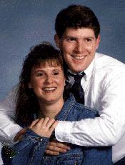 A photo of Brian and Mindy